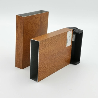 Profili di alluminio di rivestimento di legno della Libia T5 6063 per l'armadio da cucina