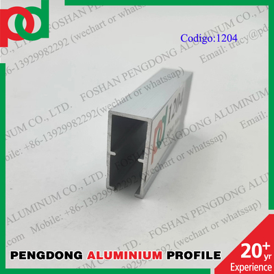 la porta di alluminio anodizzata 0.15mm profila 6063 serie di carattere di T5