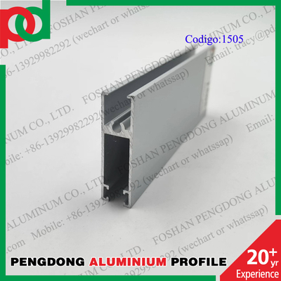 la porta di alluminio anodizzata 0.15mm profila 6063 serie di carattere di T5