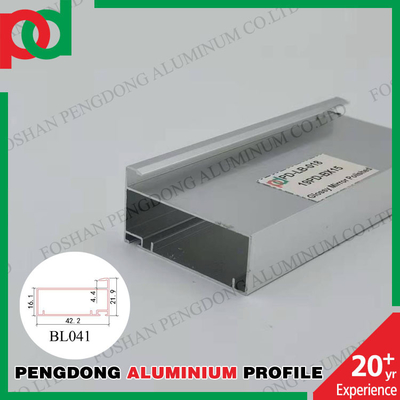 Profili di alluminio dell'armadio da cucina di Glossy Silver Polishing del produttore professionista