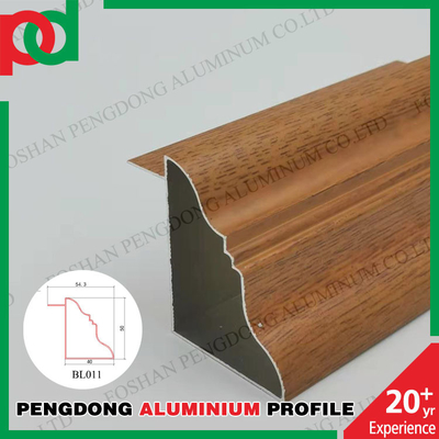 Profili di alluminio dell'armadio da cucina di Glossy Silver Polishing del produttore professionista