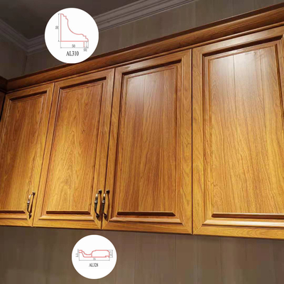 Profilo di alluminio di lucidatura dell'armadio da cucina di High Glossy Silver del produttore di Foshan