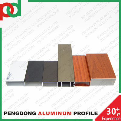 6063 T5 Tubi di alluminio cavo rettangolare di alluminio quadrato tubo di alluminio angolo