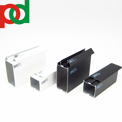 Profili anodizzati neri di alluminio per finestre e porte Serie 35