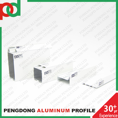 Profili anodizzati neri di alluminio per finestre e porte Serie 35