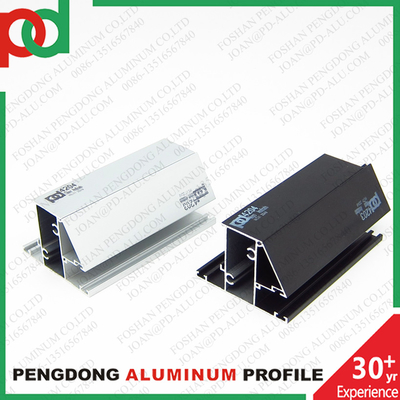 Profili in alluminio verniciato a polvere per finestre e porte nella Serie 42 prodotti a Foshan per Perù, Bolivia, Cile, Serie 6000