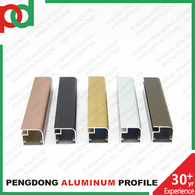 Maniglie di trazione per profili in alluminio per ante di armadietti da cucina, telai di porte a persiana in vetro sono in lega