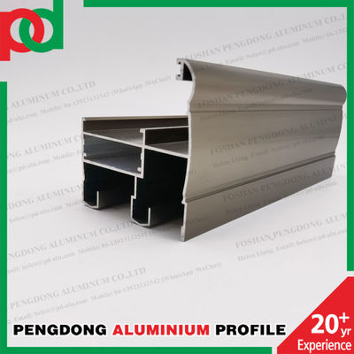 Aluminium Profile For Door Flame And Window Leaf With Champagne Anodized In Gabon, Burkina Faso