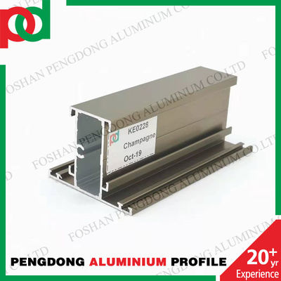 6063 Aluminium Window Profile 1.1mm Thickness 5.8m Length