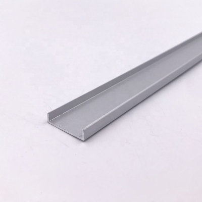 18mm U modellano le mattonelle di bordo decorative di profili di alluminio della disposizione