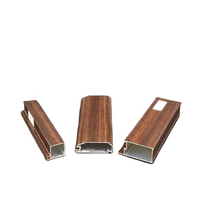 Estrusione di alluminio di legno dell'armadio da cucina di rivestimento che anodizza per Israele