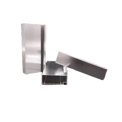 Spessore di alluminio anodizzato rettangolare d'argento lucido di profilo 1.2mm della cucina