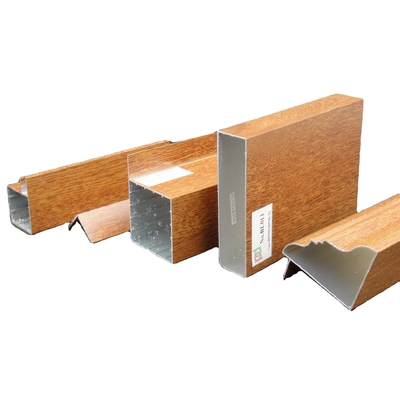 Il legno dell'armadio da cucina 1.4mm finisce i profili di alluminio per la Libia Medio Oriente