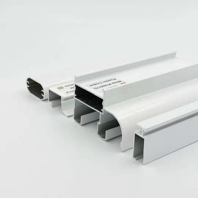 L'abitudine 6063 T5 ha anodizzato i profili della finestra della stoffa per tendine spolverizza rivestito