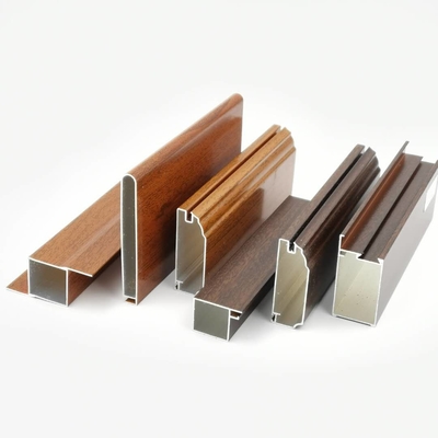 Colore di legno di profilo di alluminio della cucina T3 di Israel Libya 6063