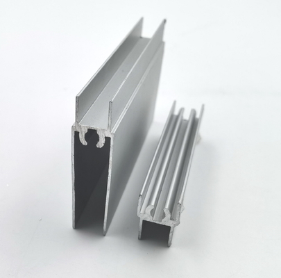Profilo di alluminio del guardaroba di rivestimento T6 T7 T8 del mulino per il portello scorrevole