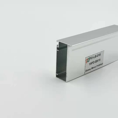 Lucidatura lucida d'argento di profilo di alluminio insonorizzato della cucina T5 6063