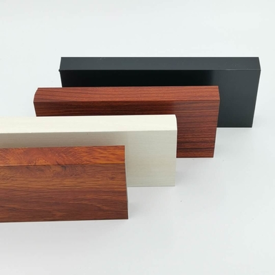 Il legno di alluminio di profilo della cucina dell'Irak Algeria finisce i profili di alluminio