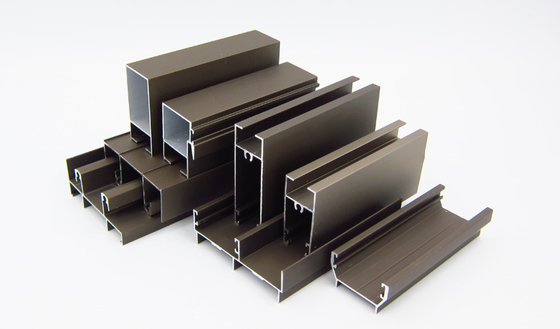 Estrusioni della finestra di alluminio di profilo del Cile Bolivia Peru Anodized Aluminium C