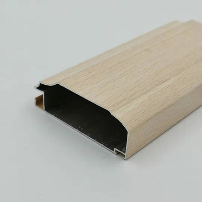 Profili di alluminio di rivestimento di legno della Libia T5 6063 per l'armadio da cucina