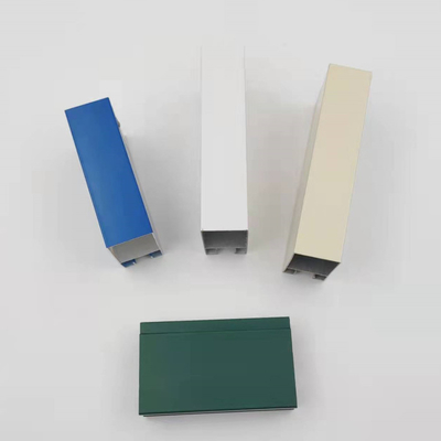 polvere di profilo di 5.85M 6.00M Aluminium Sliding Window ricoperta per la Nigeria
