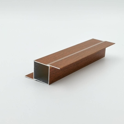 estrusione di alluminio del grano di 6M Israel Aluminium Kitchen Profiles Wood