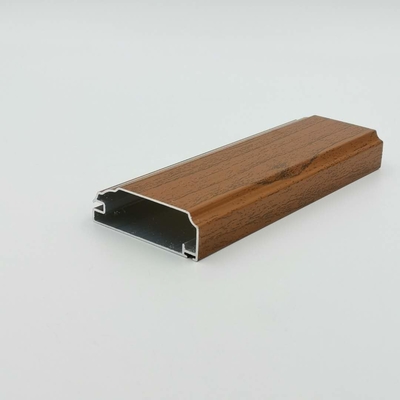 estrusione di alluminio del grano di 6M Israel Aluminium Kitchen Profiles Wood