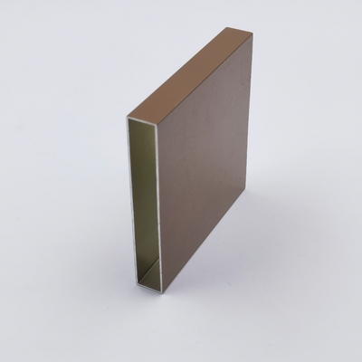 i profili di alluminio della cucina di spessore T5 di 0.5mm spolverizzano rivestito