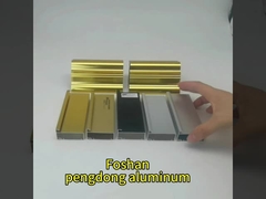 Uso popolare nei profili di alluminio degli armadi da cucina della Libia