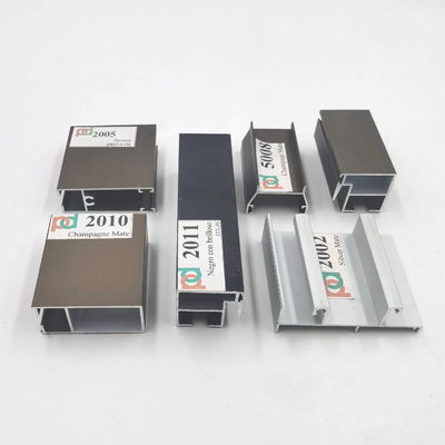 Prezzo buono Profili anodizzati della finestra di alluminio di lunghezza dei 6 tester per le serie L20 del Cile e della Bolivia in linea