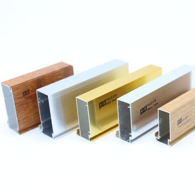 Prezzo buono Classico Libia Egitto Turchia Aluminio Cucina Cornici di estrusione Sezione armadio in alluminio in linea