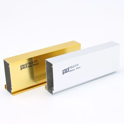 Prezzo buono Profilo di alluminio di lucidatura dell'armadio da cucina di High Glossy Silver del produttore di Foshan in linea
