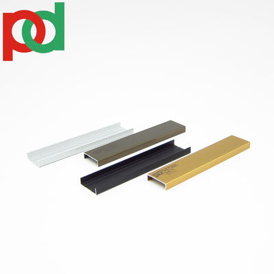Prezzo buono Profili di alluminio piatto di alta qualità per mobili da giardino, da armadio, serie 6000 Made in South America Melamine in linea