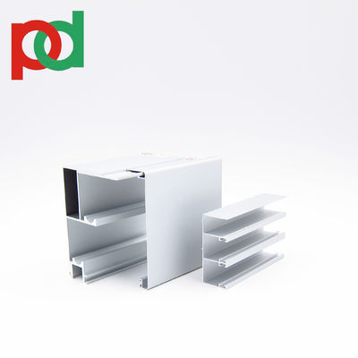 Prezzo buono Office Shopmall Porta in vetro temperato Profili in alluminio Porta scorrevole a doppio binario a binario singolo in linea