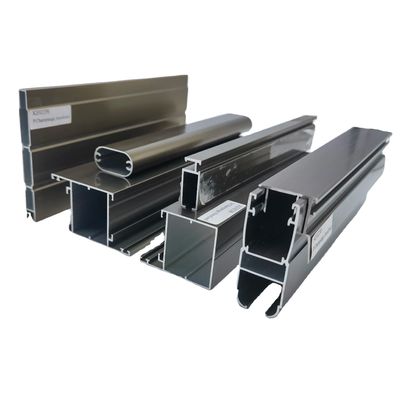 Prezzo buono Profili di alluminio anodizzato 6063 per porte e finestre con lunghezza di 5,8 metri in linea