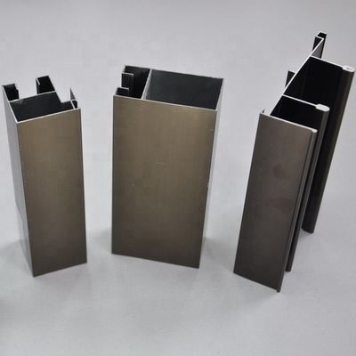 Prezzo buono profilo di alluminio della finestra di scivolamento di spessore di 1.2mm per la Nigeria Benin in linea