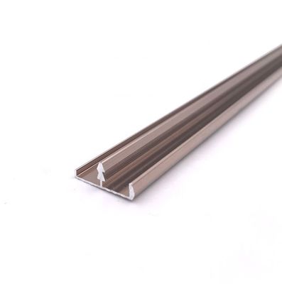 Prezzo buono 16.3mm T modellano i profili di modellatura di lucidatura della disposizione quadrata di alluminio del bordo in linea