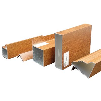 Prezzo buono Il legno dell'armadio da cucina 1.4mm finisce i profili di alluminio per la Libia Medio Oriente in linea