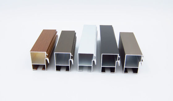 Prezzo buono Estrusione di alluminio rettangolare di Lockstyle che anodizza per la finestra di scivolamento 2507 in linea