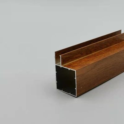 Prezzo buono Estrusione di alluminio di legno dell'armadio da cucina di rivestimento che anodizza per Israele in linea